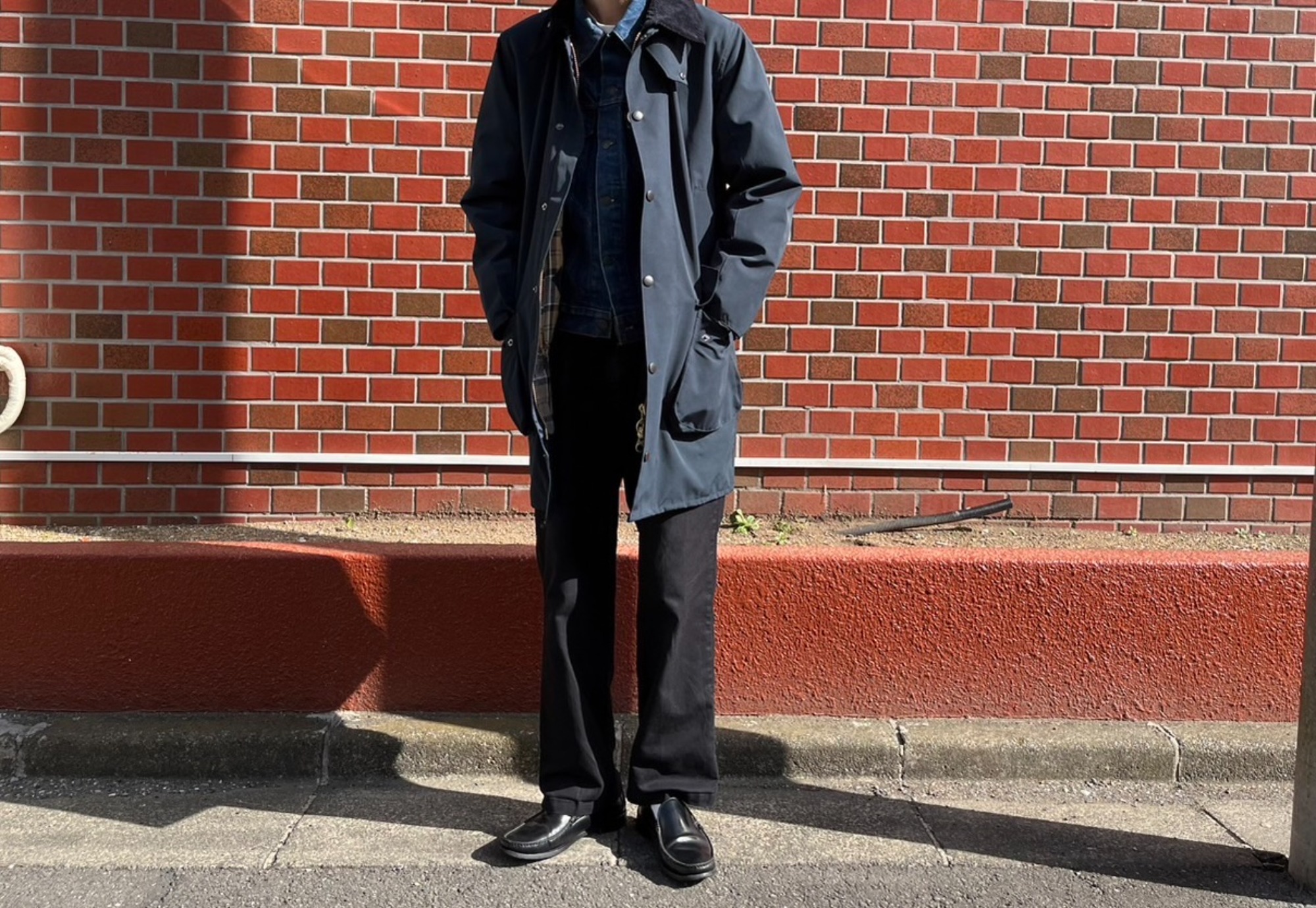 BEAMS別注Barbour BORDER 2Layer Classic Fit 辻堂店】BARBOUR