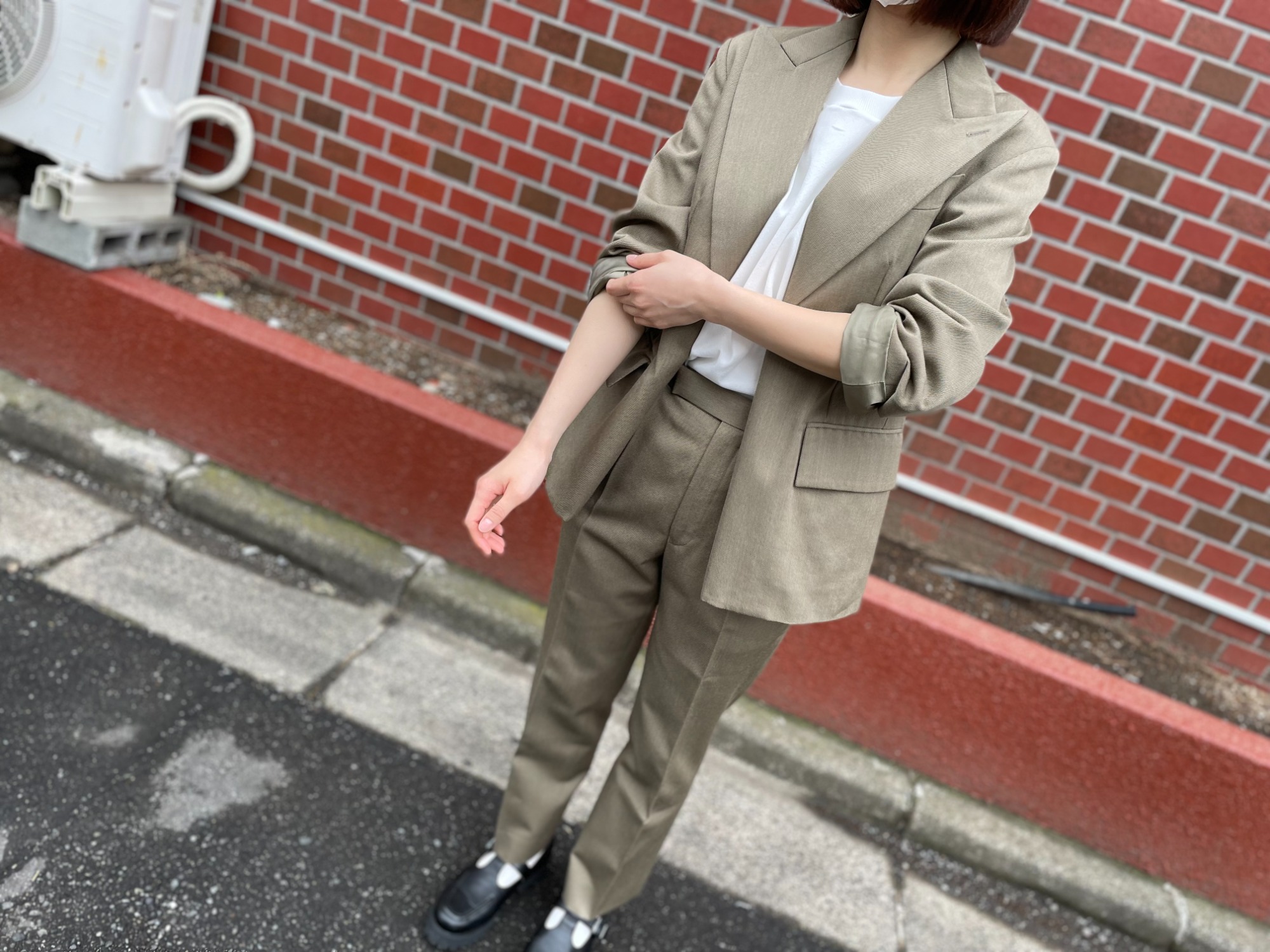 栗原類着 14AW ヨウジヤマモト タートルネック ニット セーター