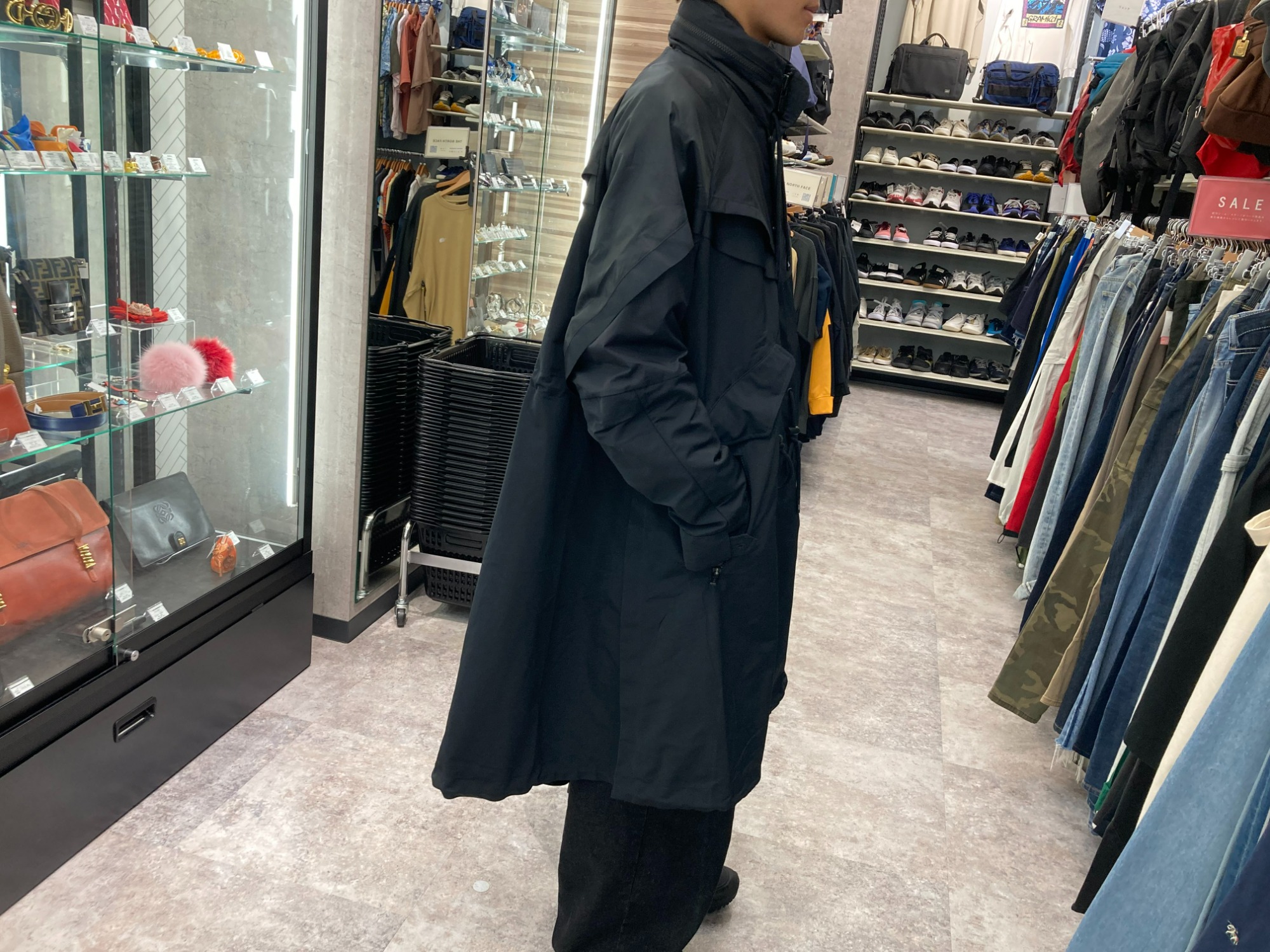 NIKE × Sacai Trench Jacket サカイ ナイキ コート