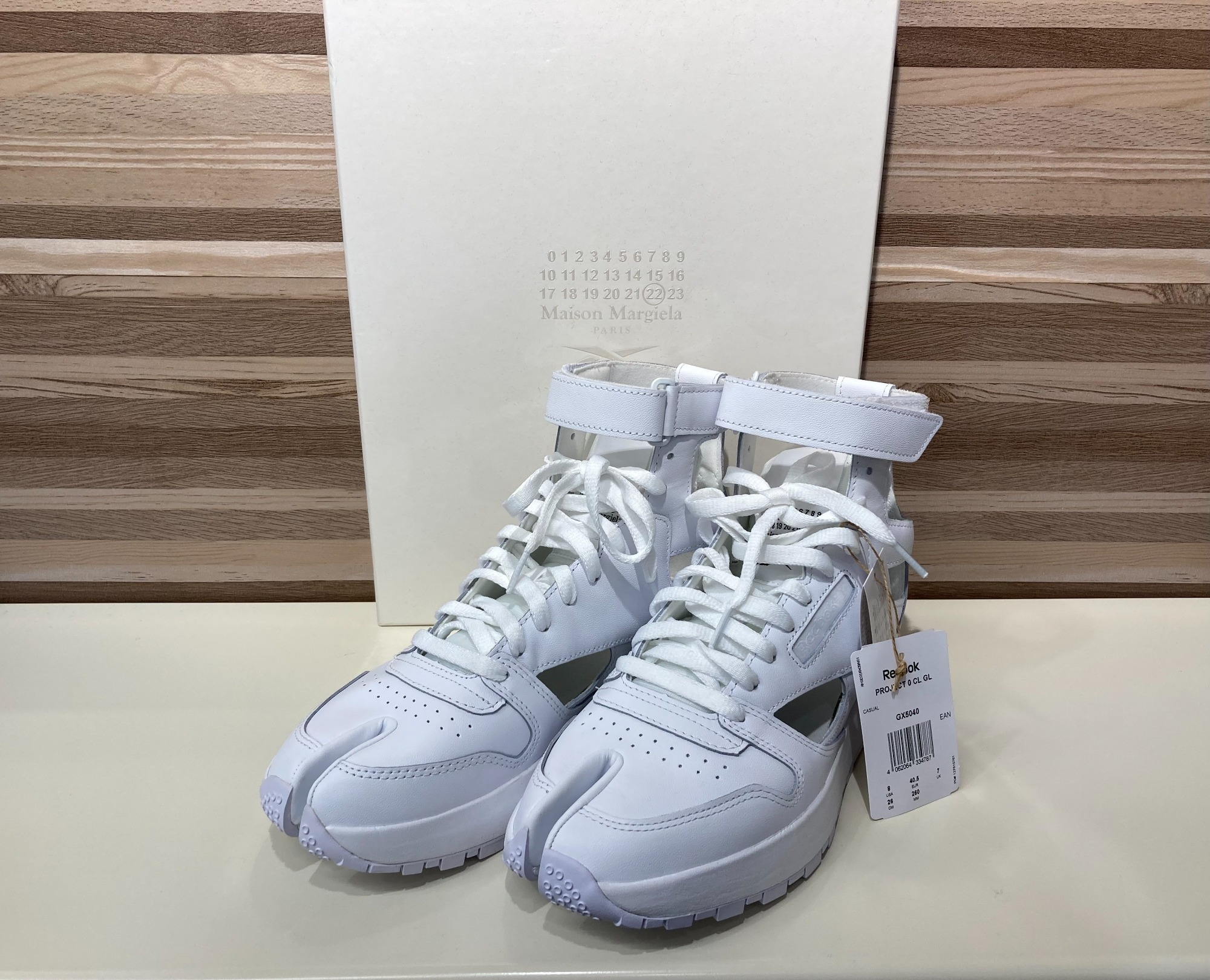 新品　未使用　メゾンマルジェラ　リーボック　Reebok 25　スニーカー