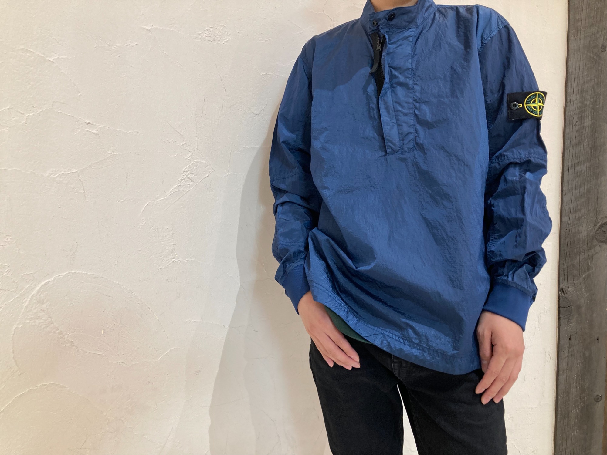 stone island  ナイロンメタルオーバーシャツ