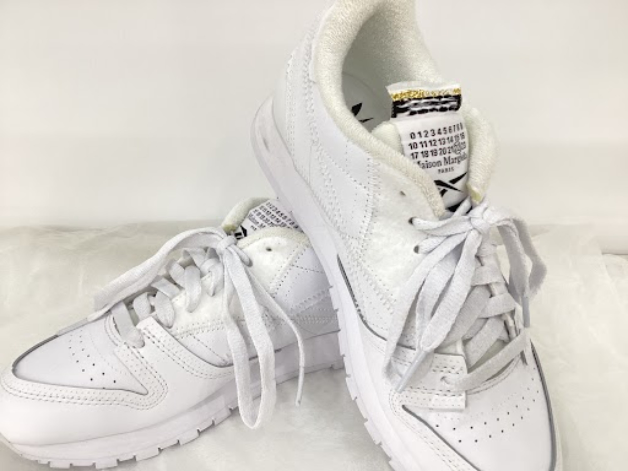 【本物保証 /関税・送料無料】Maison Margiela × Reebok Reebok PROJECT 0 CC MO Maison Margiela FTWWHT/BLACK/FTWWHT