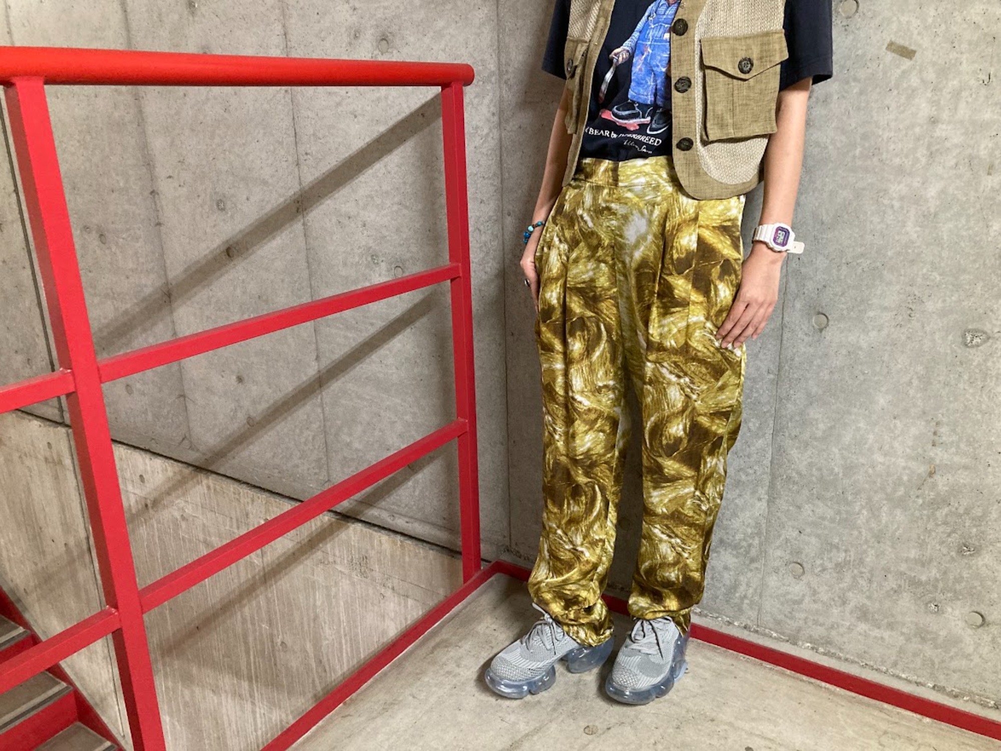 TOGA PULLA/トーガ プルラ】インナープリントパンツを買取入荷致しまし