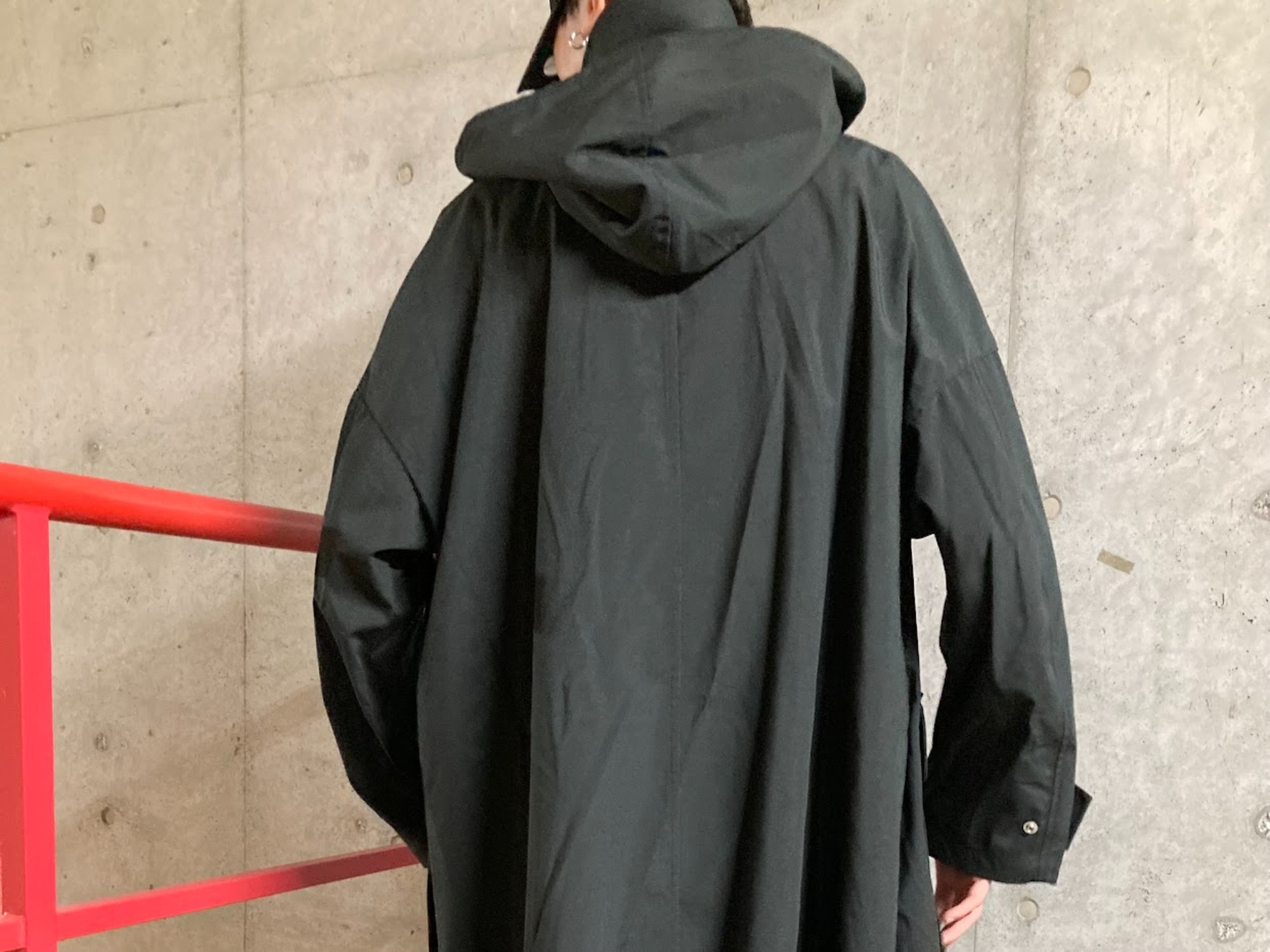 The Reracs 38 黒 LONG MOUNTAIN PARKA SALE] THE RERACS ザ リラクス ライナー付き ロング モッズコート RECT