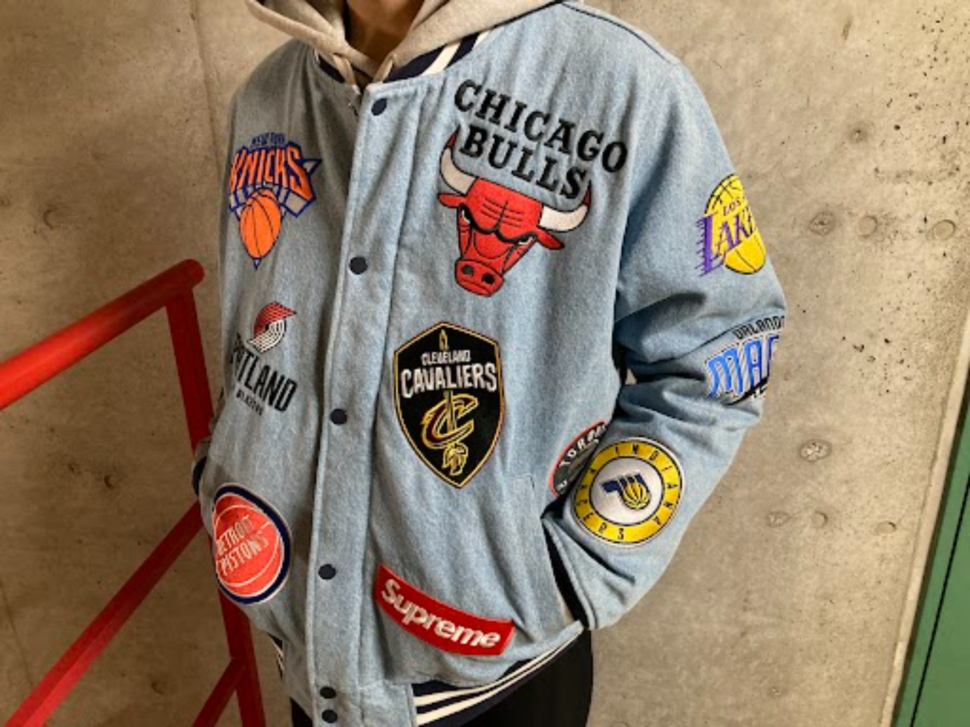 Mサイズ supreme Nike NBA denim jacketメンズ