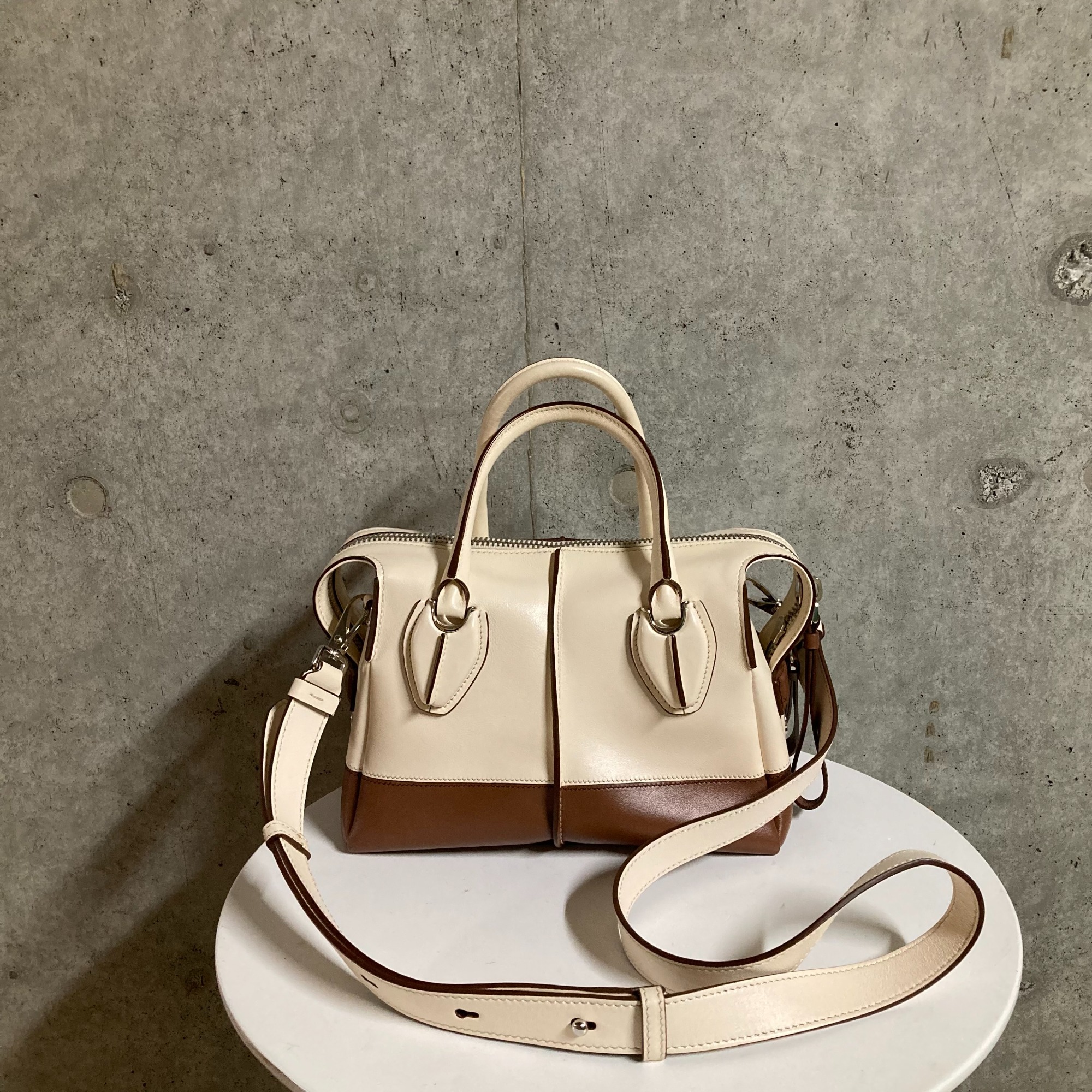 ベージュ系 TOD'S D-Styling(トッズ ディースタイリング) トートバッグ
