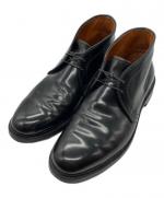 Alden / オールデン】1340 コードバンチャッカブーツ | 漆黒の光沢が