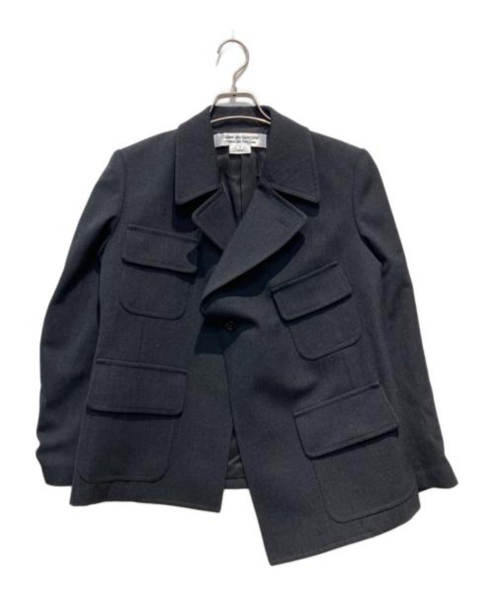 COMME des GARÇONS再構築 断ち切り アシンメトリー ジャケット COMME des GARCONS COMME des GARCONS / コムデギャルソン