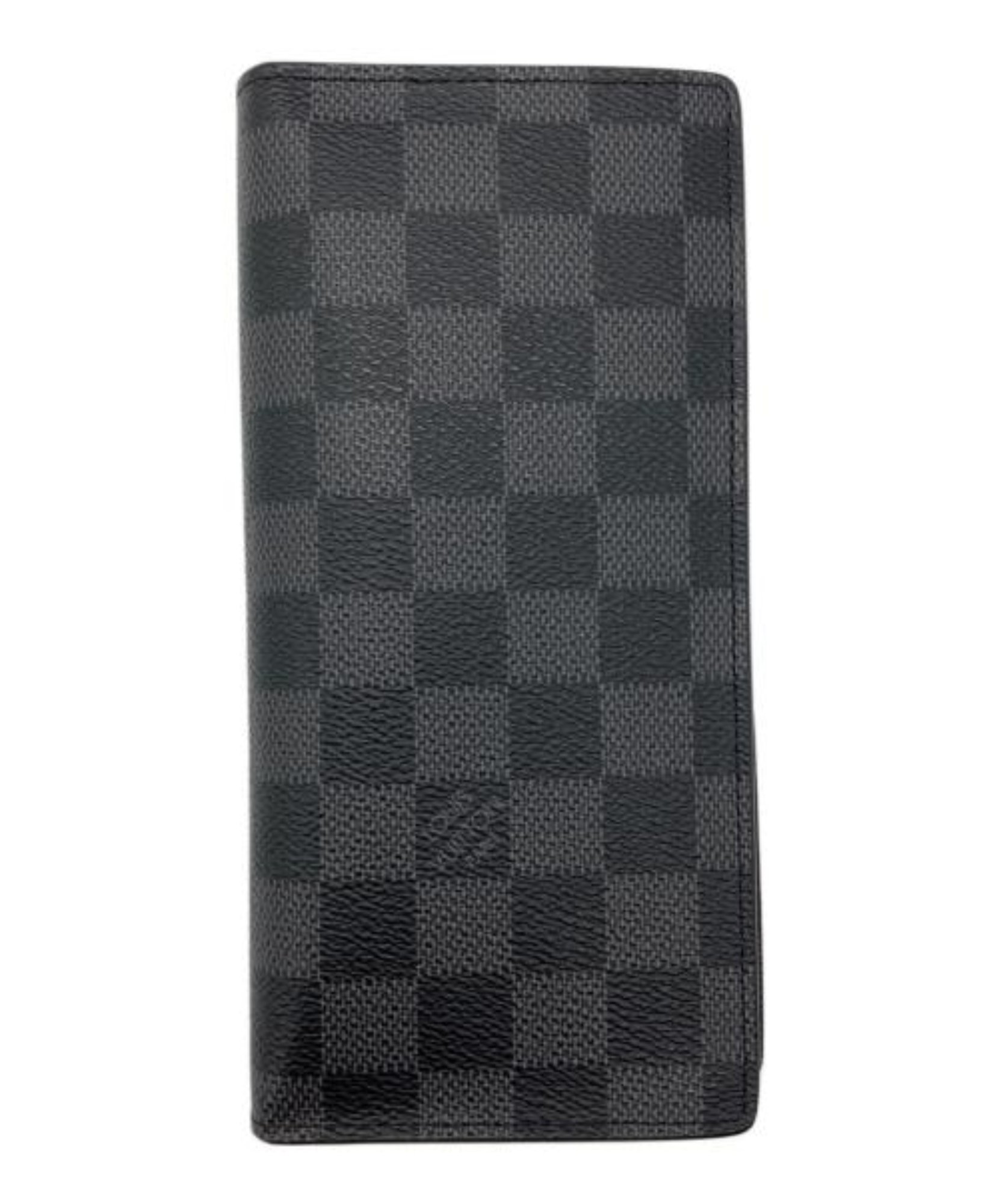 ルイヴィトン ダミエ グラフィット ポルトフォイユ ブラザ 黒 グレー LOUIS VUITTON / ルイ ヴィトン】ダミエ・グラフィット ポルトフォイユ