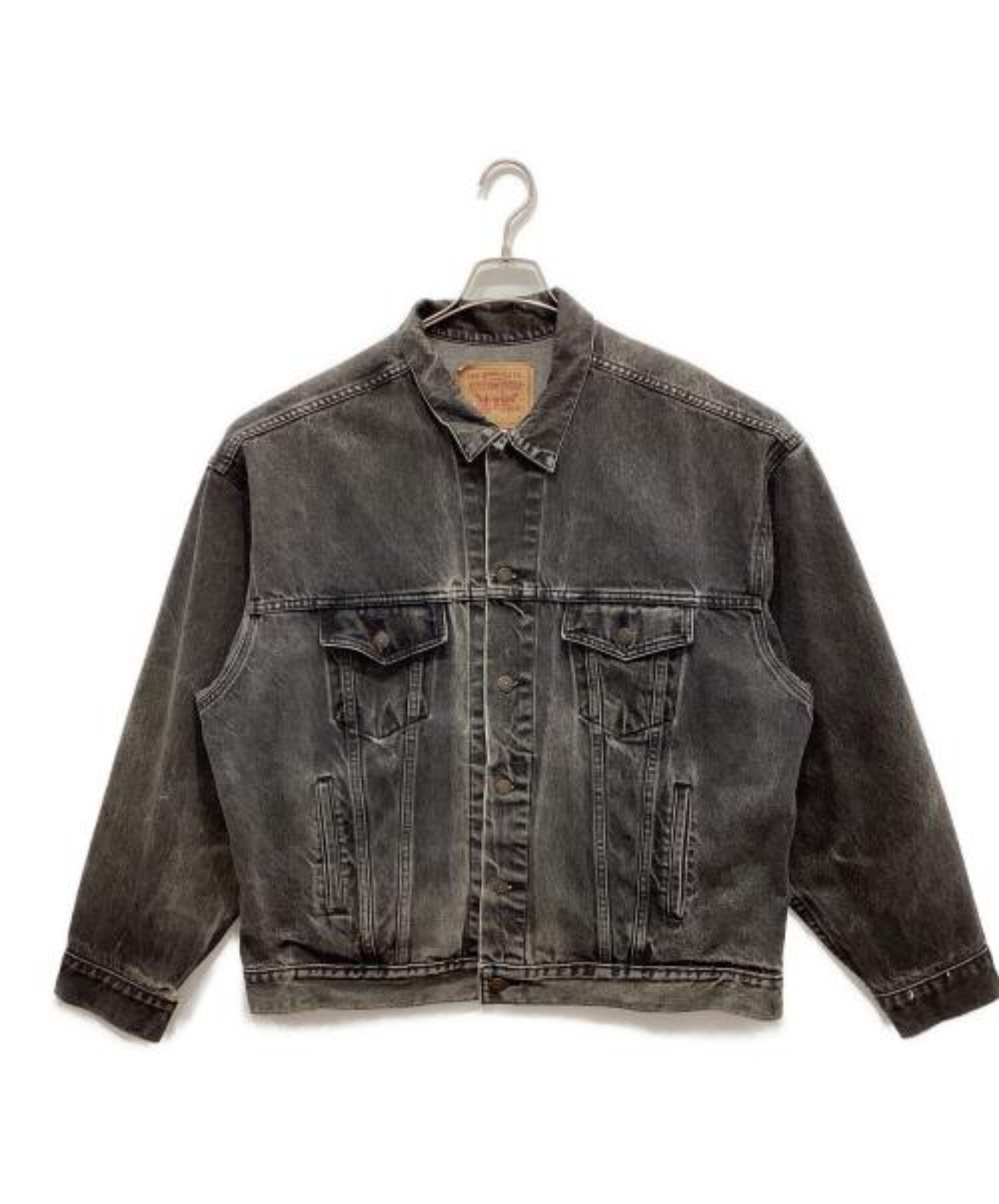 LEVI'S / リーバイス】デニムジャケット|色褪せないブラックデニムが