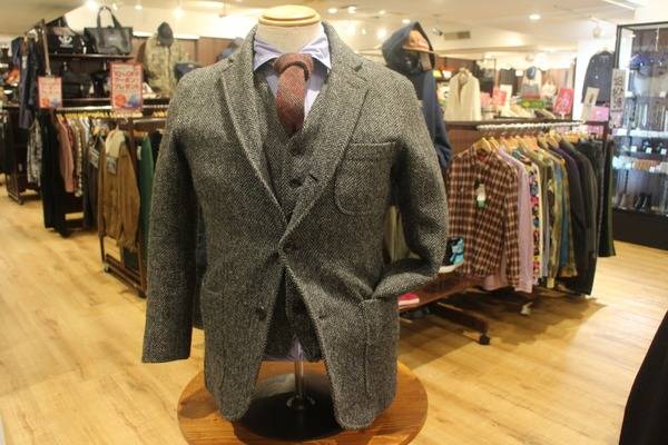 入荷速報!!】【Harris Tweed(ハリスツイード)】と【BEAMS PLUS