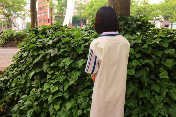 Tsumori Chisato ツモリチサト 夏のギリシャストライプワンピース 15 06 13発行