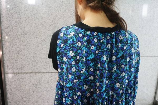 sacai luck(サカイラック)フラワーワンピース入荷です。[2015.07.06発行]