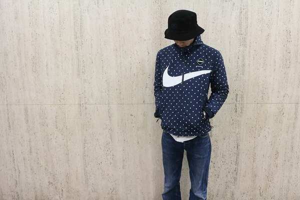 FCRB NIKE POLKA DOT PRACTICE JACKET ナイキ