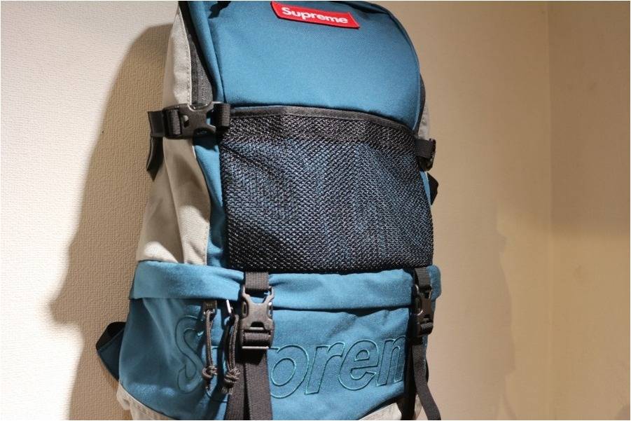 デザイン◎。使い勝手◎。SUPREME(シュプリーム)Contour Backpack入荷