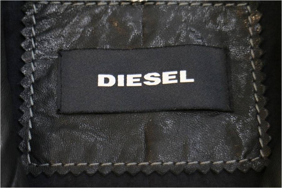 DIESEL(ディーゼル)のパンクなレザーライダースジャケット入荷致しまし