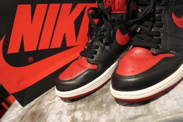 BLACK TOE】NIKE エアジョーダン1BRED / BANNED が緊急入荷！[2018.12 早い者勝ち！ エアジョーダン 1 レトロ HIGH OG 