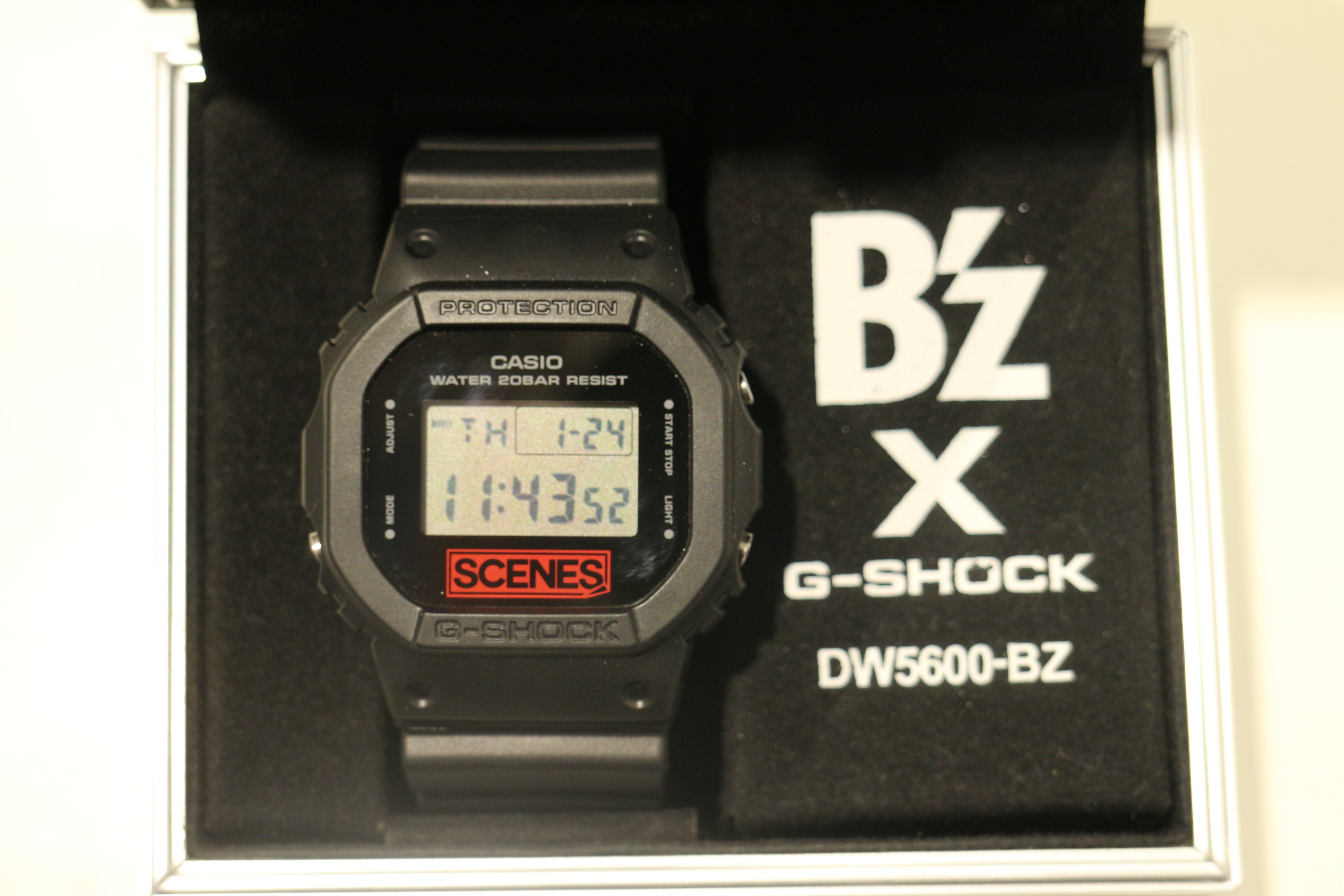 G-SHOCK(ジーショック)×B'z（ビーズ）より、30周年記念モデルGW-5600BZが入荷致しました。[2019.01.24発行]