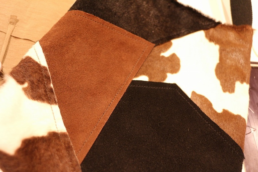 SUNSEA ハラコパッチワークレザーポシェット DSMG限定　bag SUNSEA（サンシー）よりDSMG限定パッチワークポシェットのご紹介