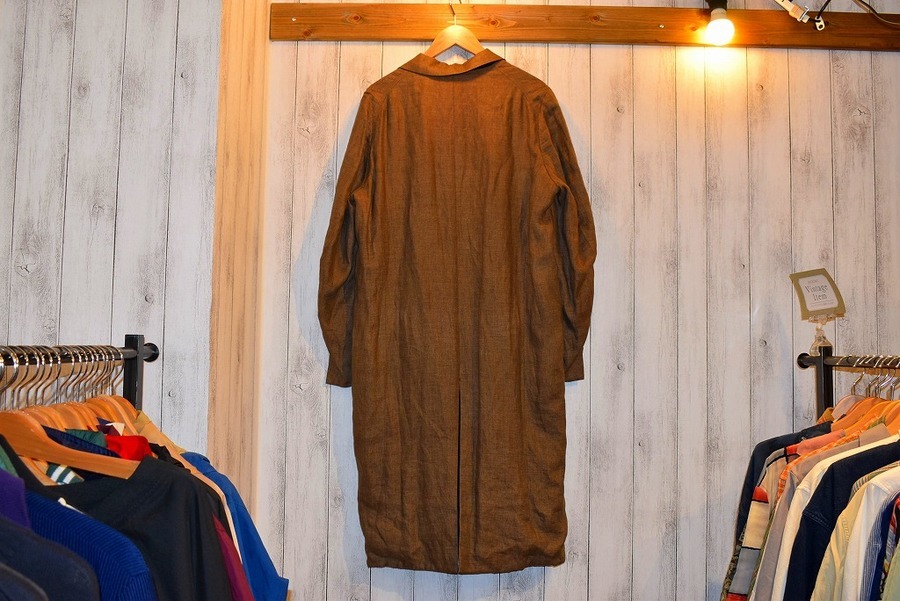 ジャケット・アウター SUNSEA REVERSIBLE SPECK LINEN COAT SUNSEA/サンシー】Reversible Speck Linen Coat 入荷情報[2019.08.01