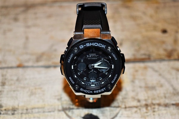 カシオ　CASIO　G-SHOCK　G-STEEL　GST-W300-1AJF