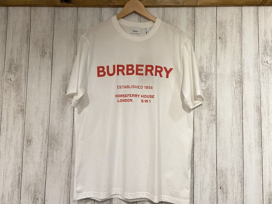 BURBERRY / バーバリー】クールネックTシャツ 【HORSE FERRY PRINT 