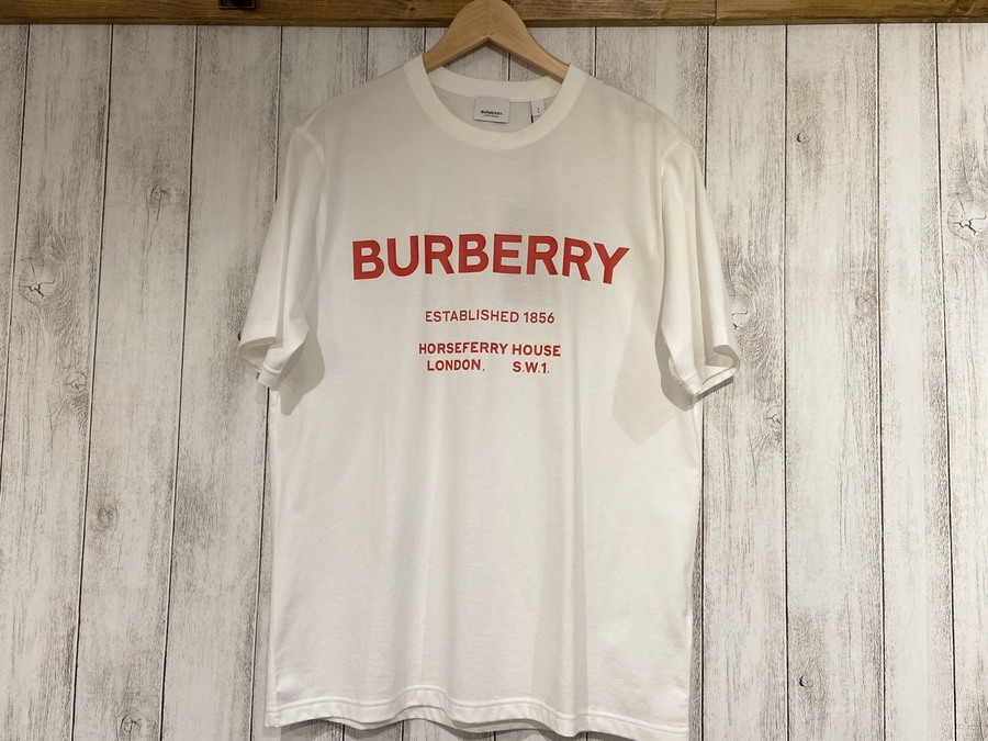 BURBERRY / バーバリー】クールネックTシャツ 【HORSE FERRY PRINT ...