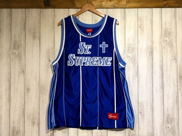 st supreme basketball jersey