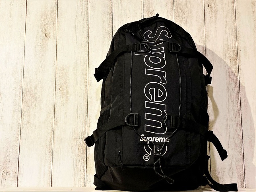 Supreme backpack 2018AW オンライン購入 ブラック