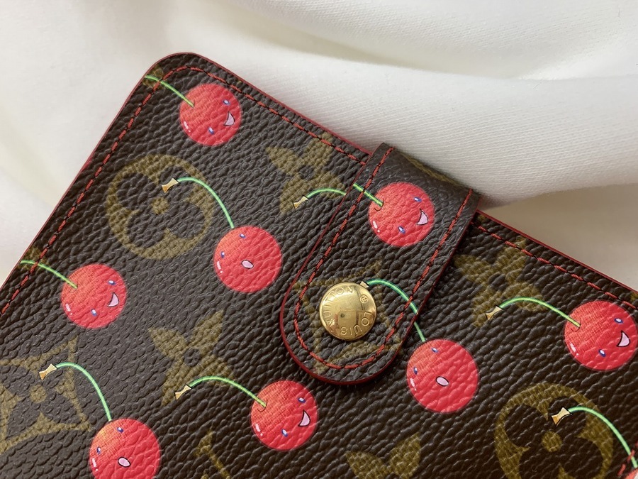 LOUIS VUITTON/ルイヴィトン】村上隆コラボコンパクトジップウォレット 