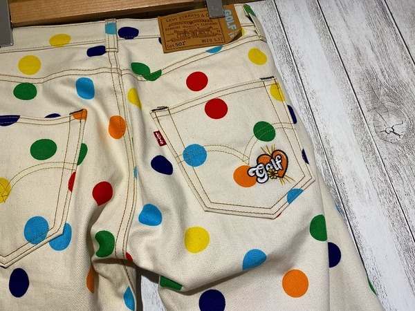 LEVI'S×GOLF WANG / リーバイス×ゴルフワン】コラボデニムパンツ 入荷 