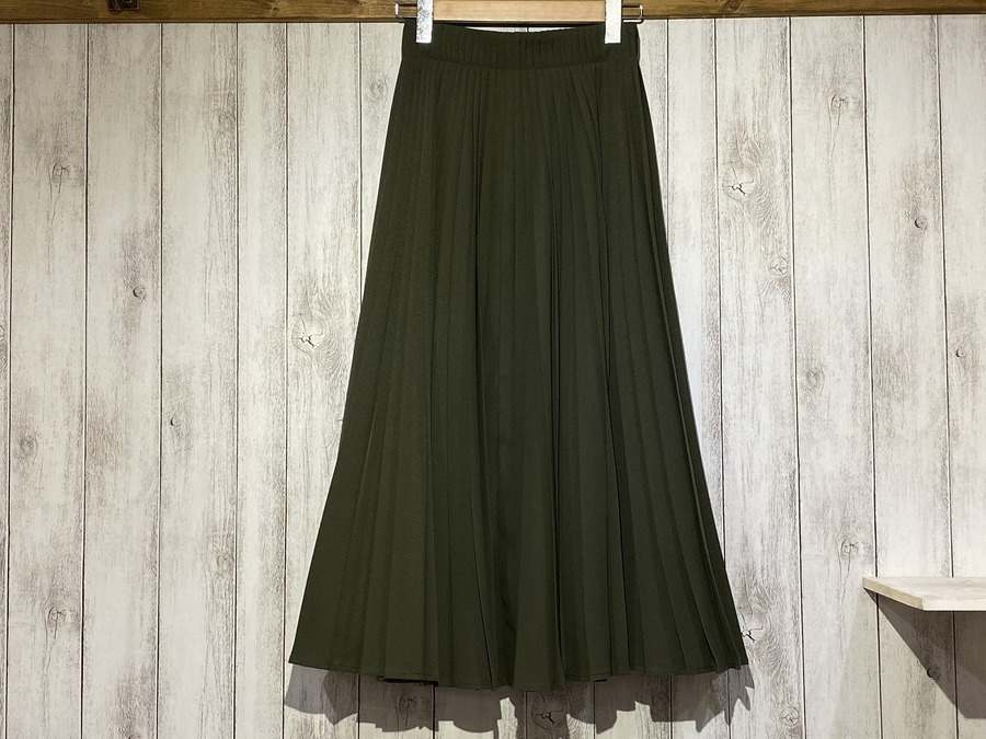 CLANE/クラネ】3WAYミリタリープリーツスカート 17109-6021 入荷情報 