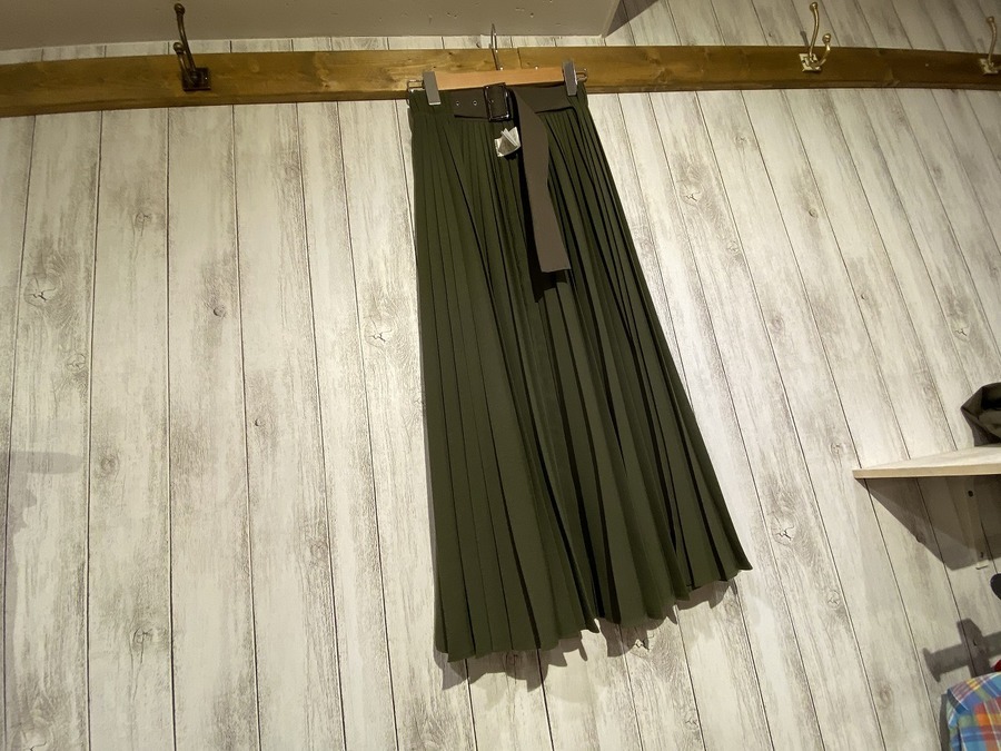 Clane クラネ 3wayミリタリープリーツスカート 6021 入荷情報 07 30発行