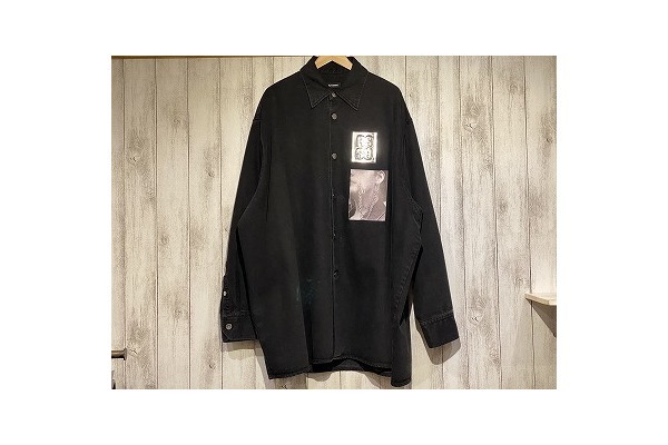RAF SIMONS / ラフシモンズ】Two Patches Big fit shirt （191-248 
