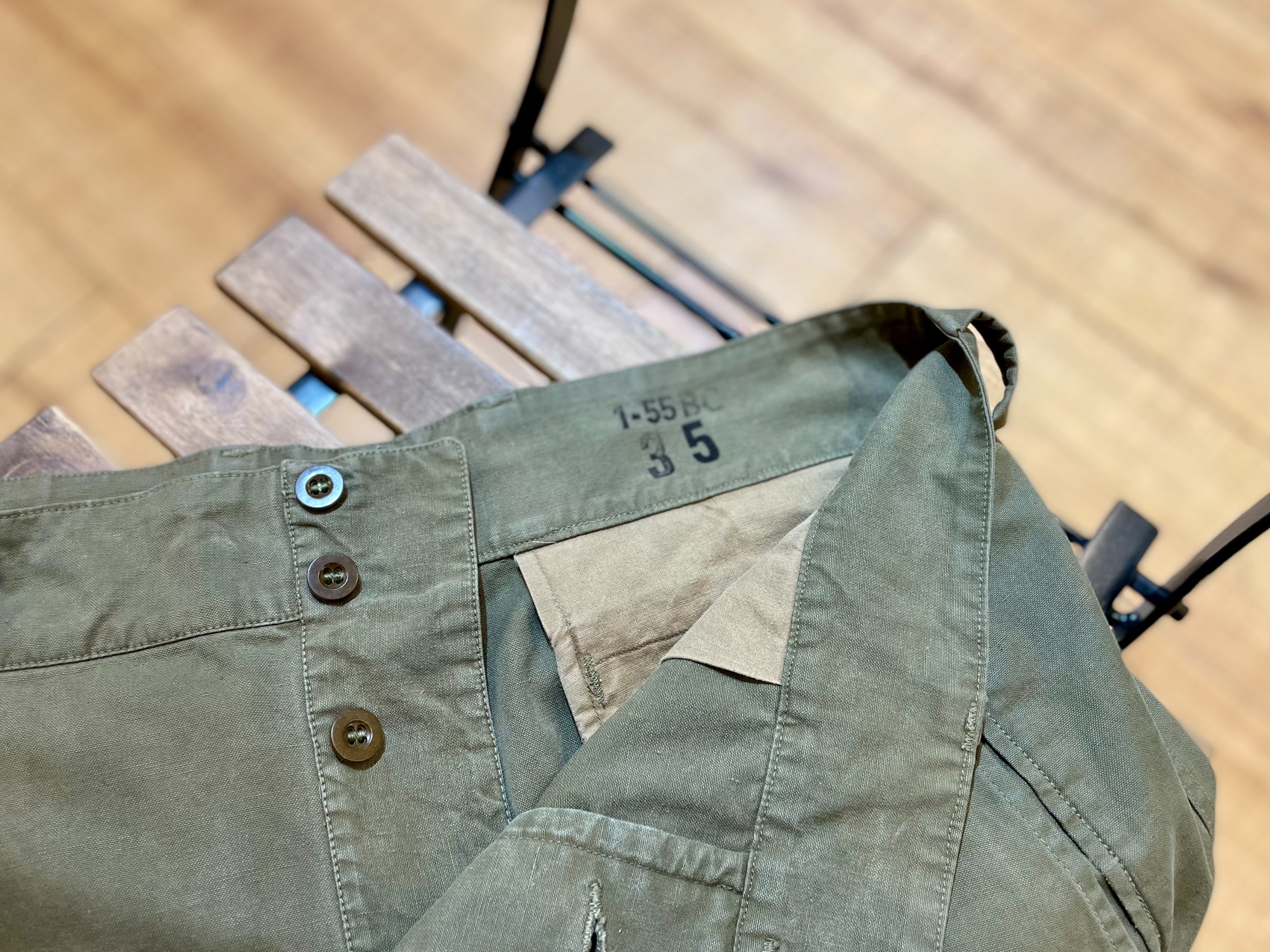 買取強化ブランド【French Army】より【前期M-47カーゴパンツ