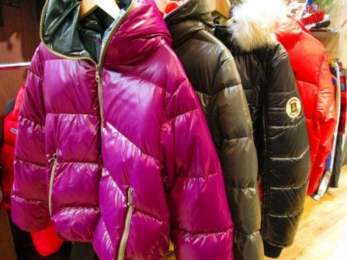 リフリッジウエアのダウン