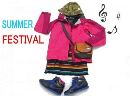 フェスのアウトドア