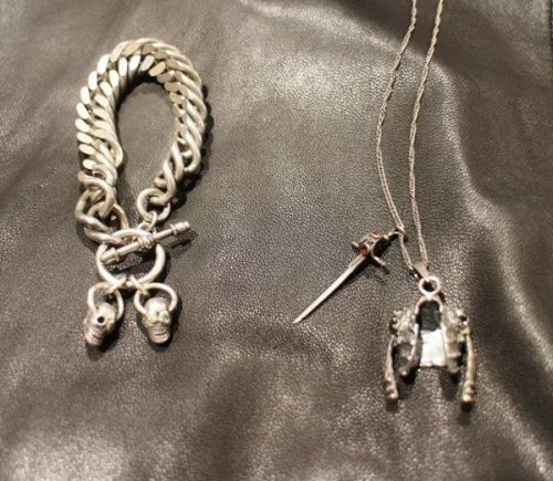 メンズのシルバー