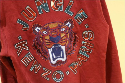 ジップパーカーのKENZO