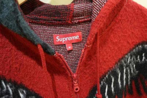 ニットパーカーのシュプリーム