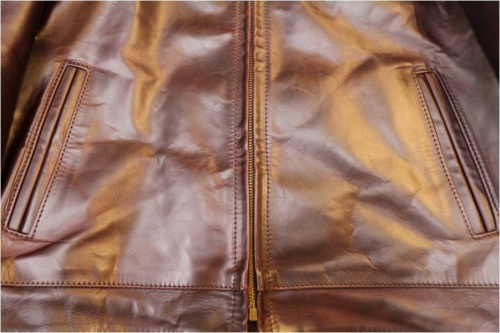 ホースハイドのエアロレザー