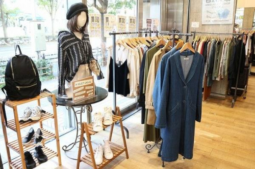 買取案内の古着屋