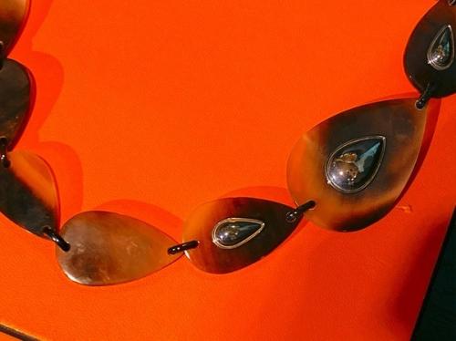 ネックレスのバッファローホーンシリーズ