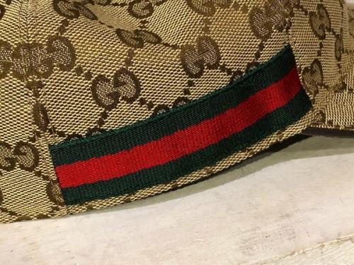 GGキャンバスベースボールキャップのメンズ