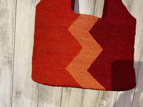 カゴバッグのレディース