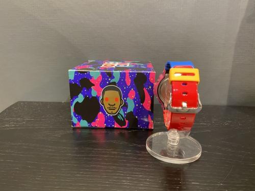 カシオ×アベイシングエイプ×キッド・カディのコラボデジアナウォッチ