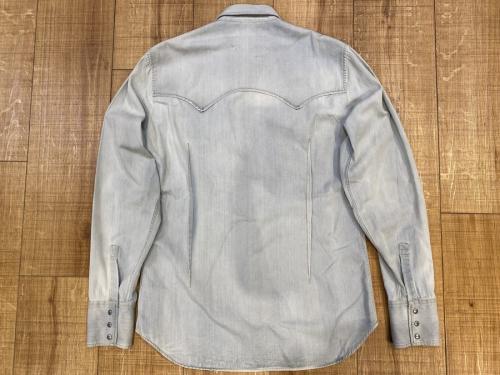 メゾンマルタンマルジェラのデニムウエスタンシャツ