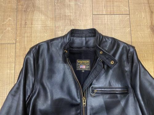 バンソンのライナー付きレザージャケット