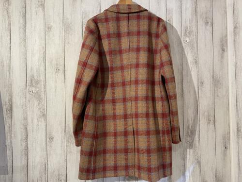 チェックロングコートの千葉 ブランド 買取