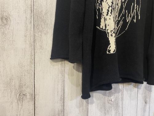 ヨウジヤマモトの丸首A ニット